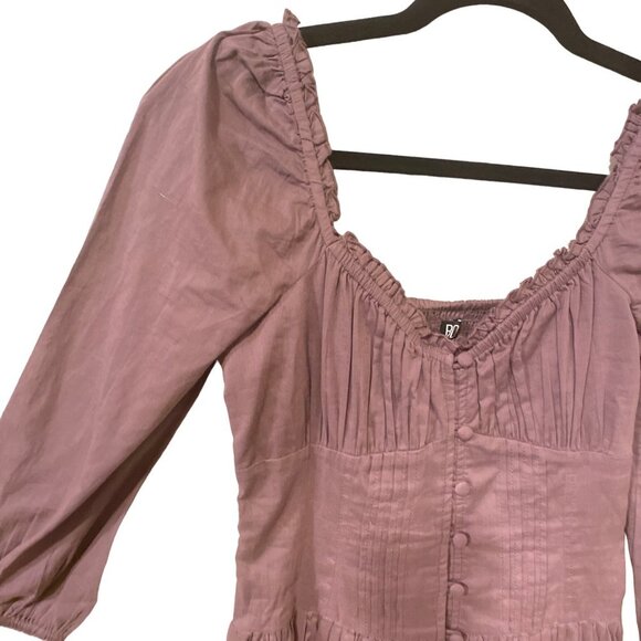 NWT BDG Urban Outfitters Lydia 3/4 Sleeve Corsetry Mini Dress, size Large - Picture 5 of 11